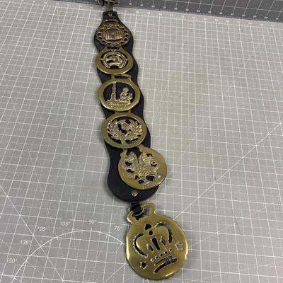 2nd Set Brass Coat of Arms for Wells, Etc. 