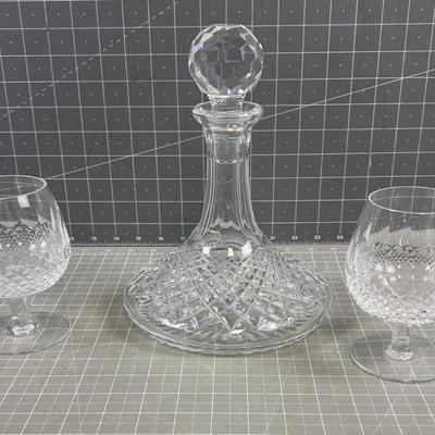 Waterford Crystal Brandy Set 