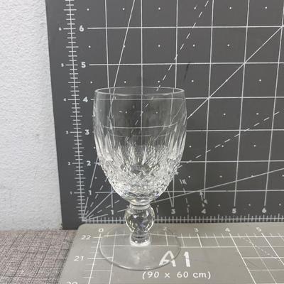 Waterford Crystal Collene Pattern Short Stem, Wine  Glass 12