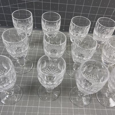Waterford Crystal Collene Pattern Short Stem, Sherry Glass