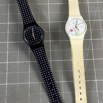 (2)Women's SWATCHES 