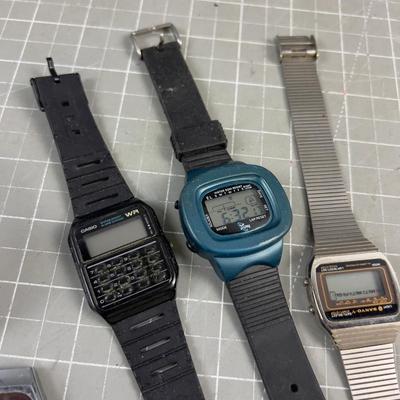 (6) Digital Watches 