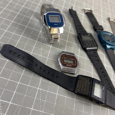 (6) Digital Watches 