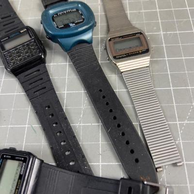 (6) Digital Watches 