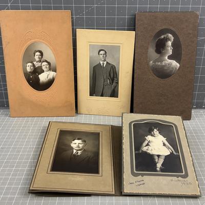 5 Antique Photos