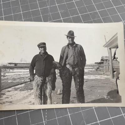 2 Photo's of Cowboys