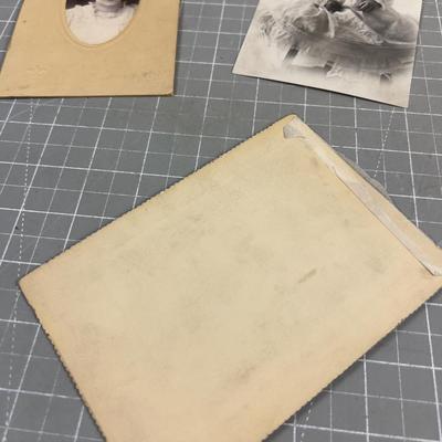 (4) Antique CABINET Cards