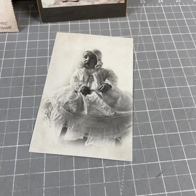 (4) Antique CABINET Cards
