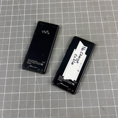 2  SONY Digital Media Players  Walk Man