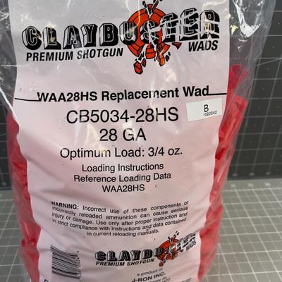 Partial Bag of 28 Gauge Wads 