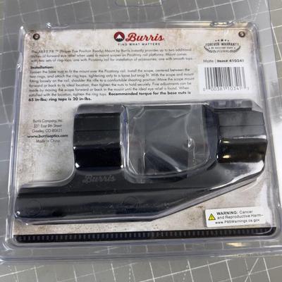 BURRIS Rail Mount Scope Rings. 
