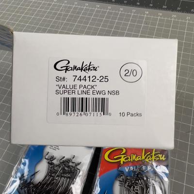 No. 2 Bait Hooks, 10 Packages 