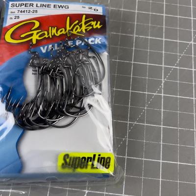 No. 2 Bait Hooks, 10 Packages 