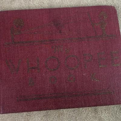 MY WHOOPEE BOOK HS SENIOR AUTOGRAPH & PHOTO BOOK GREEN RIVER UTAH 1946 