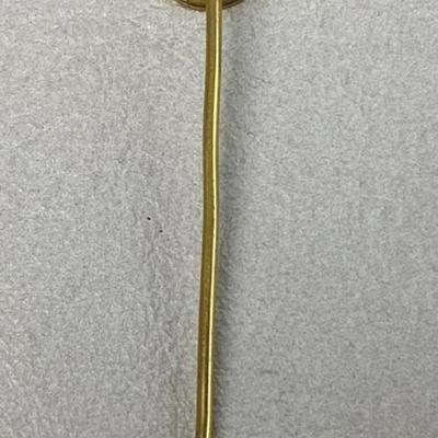 antique KNIGHTS OF PYTHIAS FCB STICK PIN 