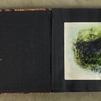 rare antique HAWAIIAN PHOTO ALBUM 1st USN SUBS DUKE KAHANAMOKU 1914-18 