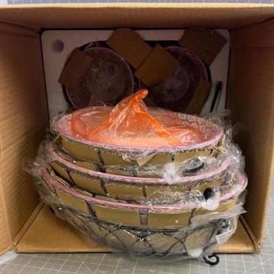 Temptations Old World Lilac 13 pc. Entertaining Set NEW 