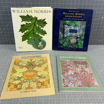 Several Books about William Morris Arts & Crafts 