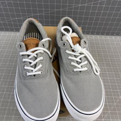 Sperry BOAT Shoes, Men's Gray Color