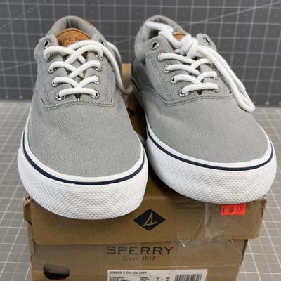 Sperry BOAT Shoes, Men's Gray Color