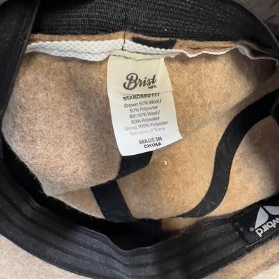 Felt Flap Hat Tan SNOWBIRD Hat