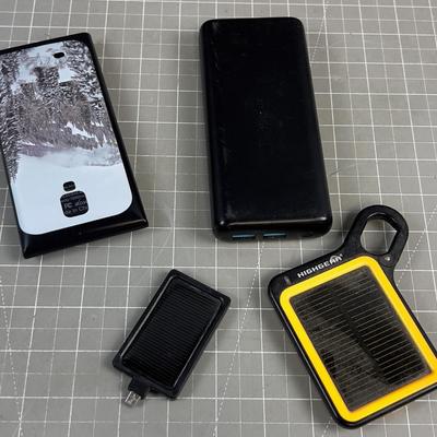 Power Packs and Solar Collector / Juice Packs
