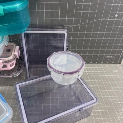 Plastic Storage Containers for Food and such