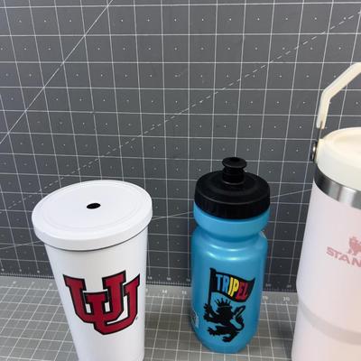Water Bottles, (4) including a Stanley