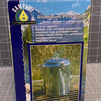 Aluminum Percolator 