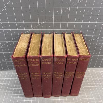 Richard Harding Davis - 6 Volume Set 1897