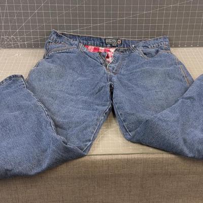Northern Expedition Limited  36 x 32 FLANNEL Lined Jeans