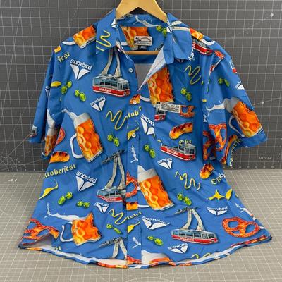 Snowbird Hawaiian Men's Shirt