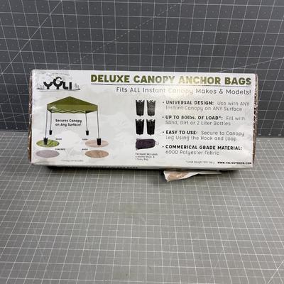 Deluxe Canopy Anchor Bags NEW 