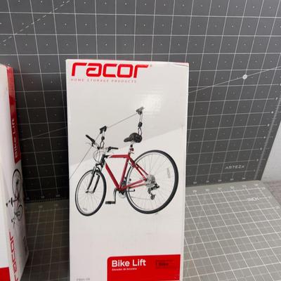 2 NEW in the Box, Bike LIFT for the Garage
