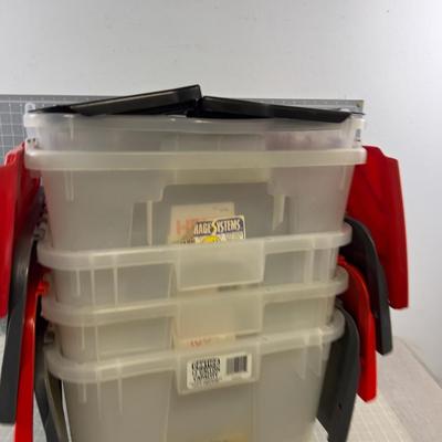 5 Storage Tubs -