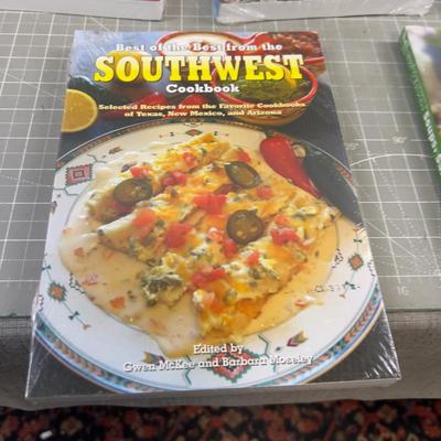Mostly New Sealed Cook Books 