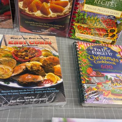 Mostly New Sealed Cook Books 