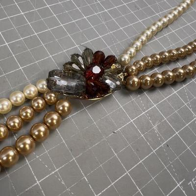 Accessory Quotient Statement Faux Pearls 