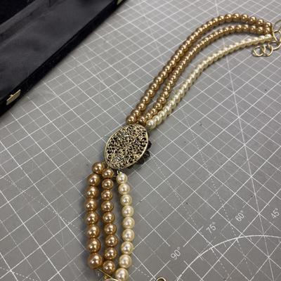 Accessory Quotient Statement Faux Pearls 