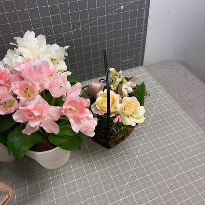Faux Florals Mostly Pink Tone