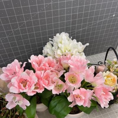 Faux Florals Mostly Pink Tone