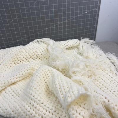 Over sized Scarf, off White, 
