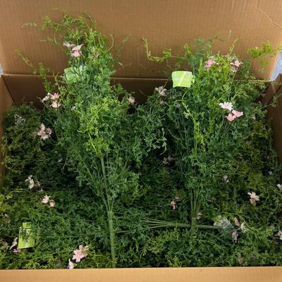 Box Full of GREENERY - 2 dozen Plastic Faux Décor