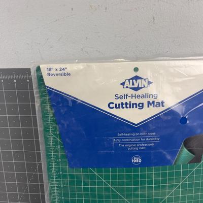 New Black & Green Self Healing Cutting Mat