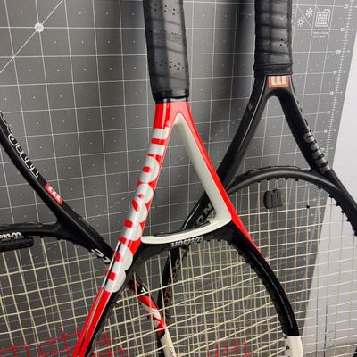 (4) Tennis Rackets for a Great Game of Mixed Doubles