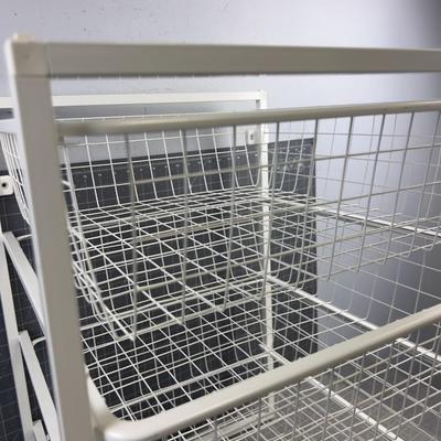Closet Organizer Drawer Set WIRE with a Bonus Coat Hook 