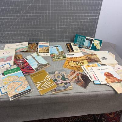 Vintage Travel Brochures 