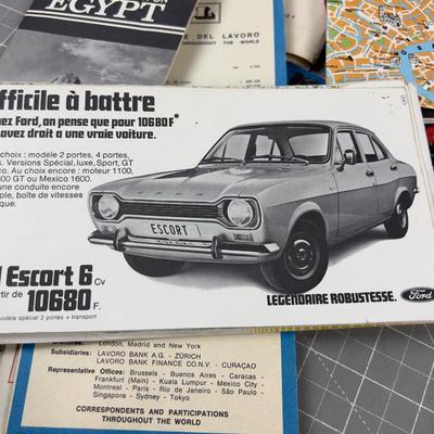 Vintage Travel Brochures 