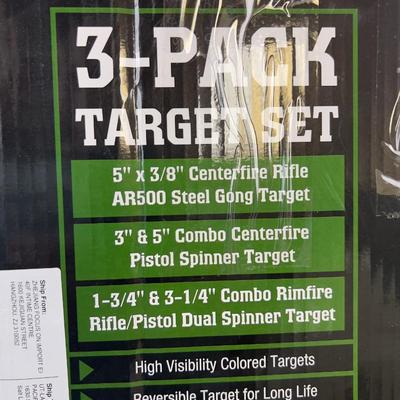 3 Pak GONG Set. NEW 