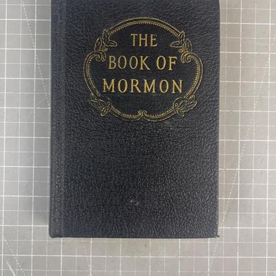 Book of Morm0n Leather 1949 Ed.